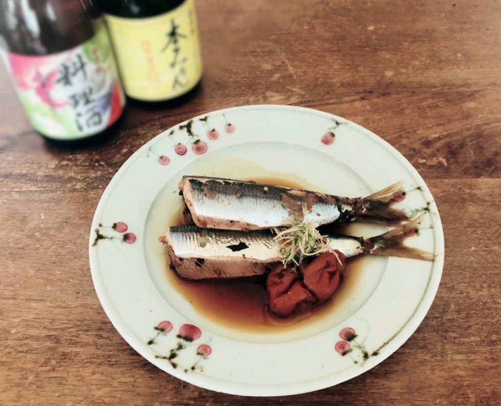 いわしと梅の本みりん煮 酒蔵が教える 酒 みりん 粕 麹のレシピやお役立ち情報サイト 白扇酒造