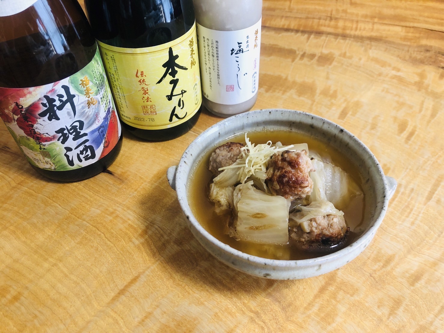 白菜と肉団子のスープ 酒蔵が教える 酒 みりん 粕 麹のレシピやお役立ち情報サイト 白扇酒造